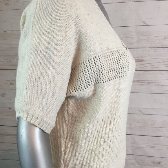Sonoma Petite PM Pale Ecru Sweater NWT $36 Beautiful Te - Picture 5 of 7